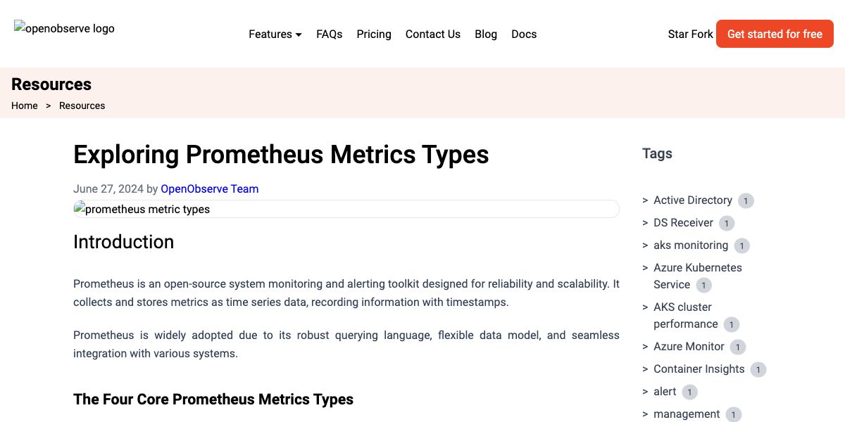 Exploring Prometheus Metrics Types | Open Source Observability Platform ...