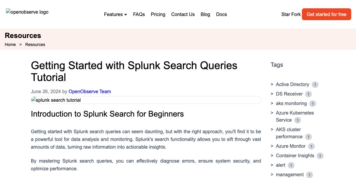 Getting Started With Splunk Search Queries Tutorial | Open Source ...