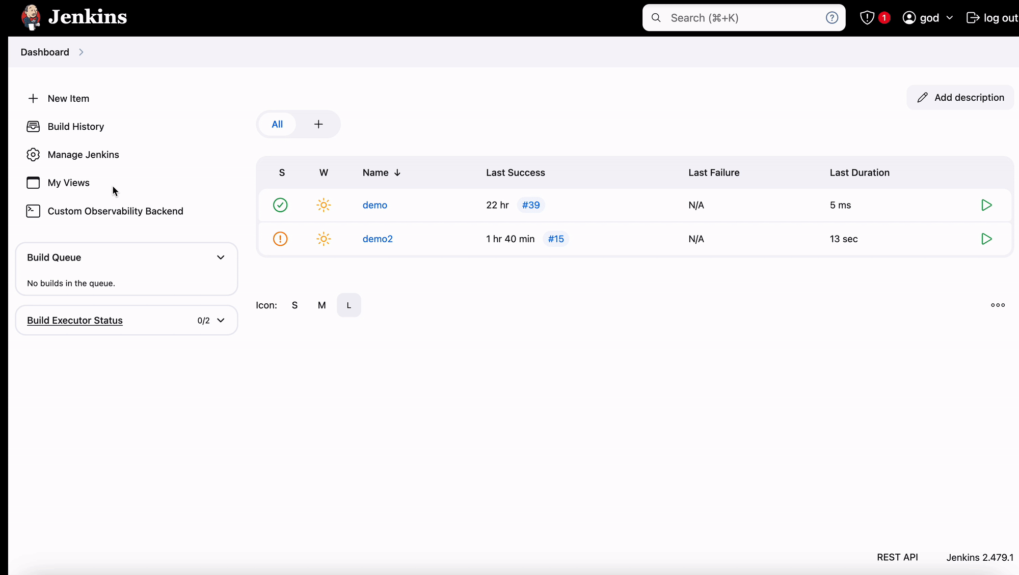 View Pipeline Telemetry from Jenkins UI in Openobserve