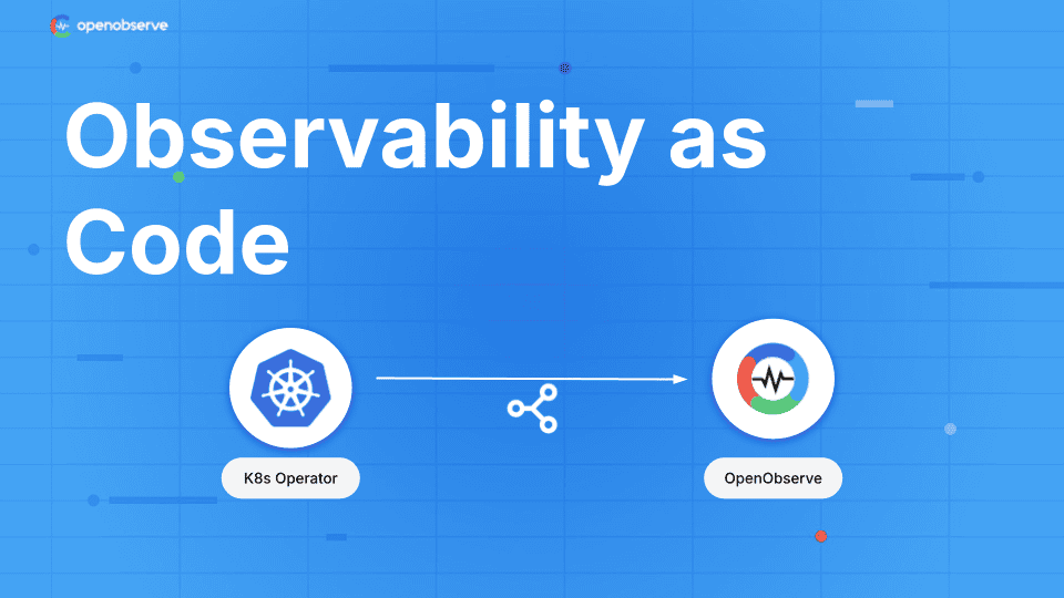 Introducing the OpenObserve Kubernetes Operator: Observability as Code