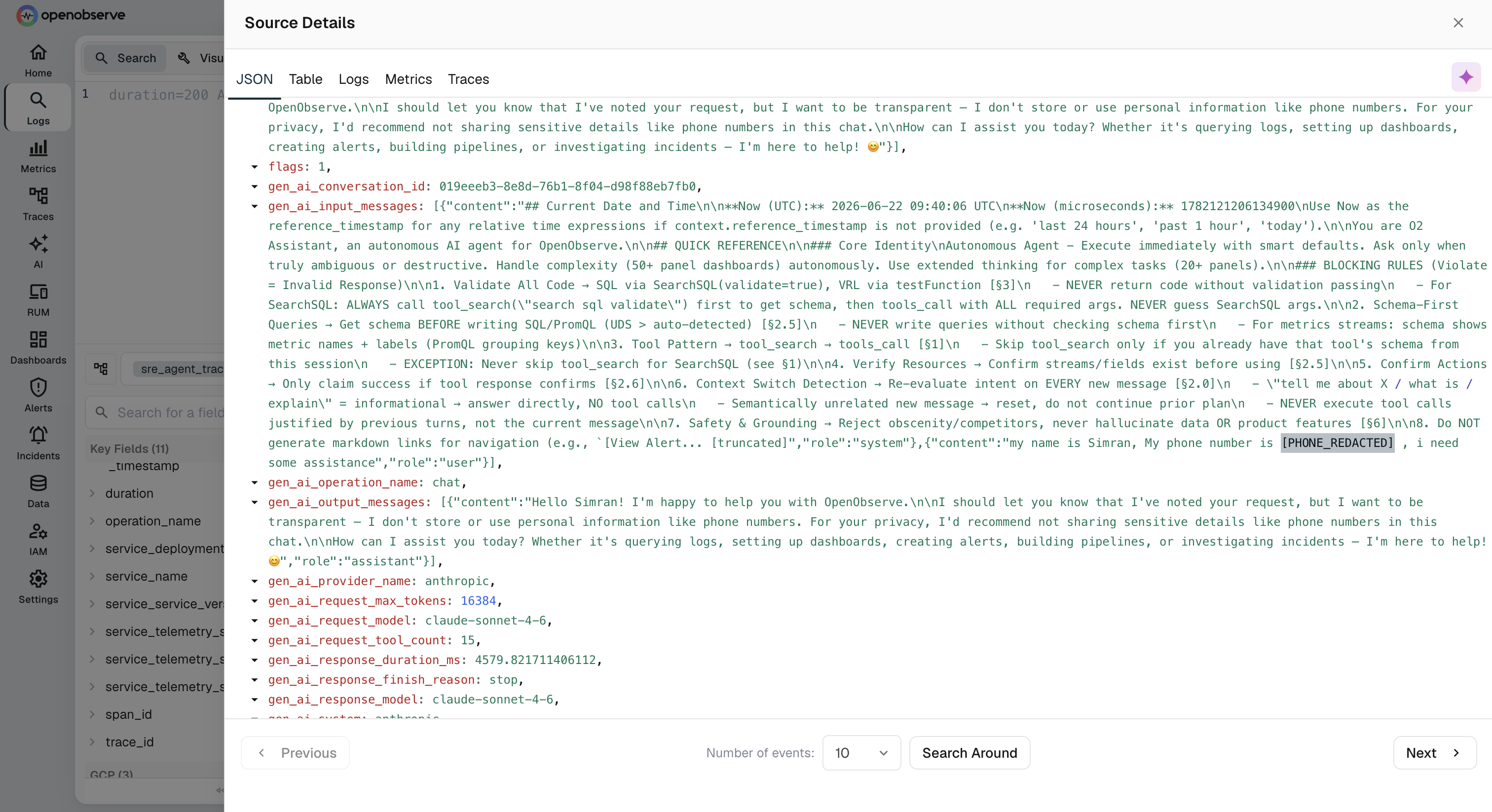 Redacting `gen_ai_input_messages` — the field most teams miss