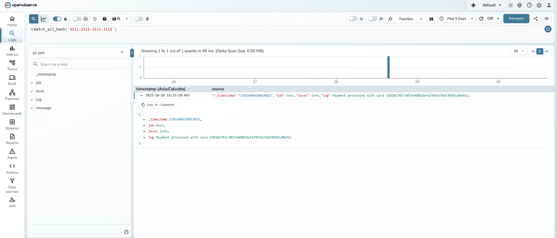 Searching Hashed Data with match_all_hash()