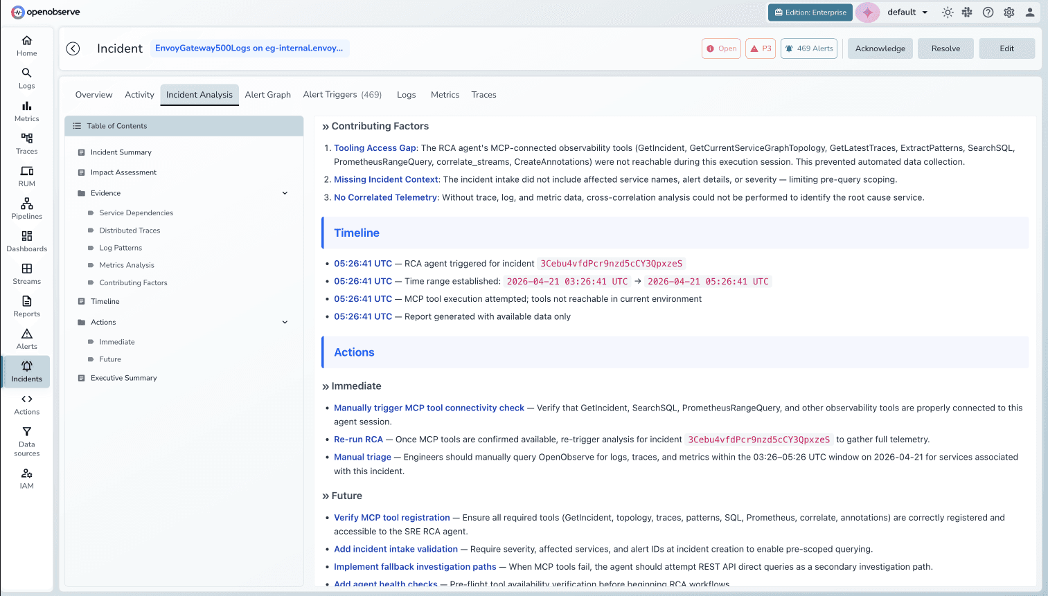 Automated Incident Documentation