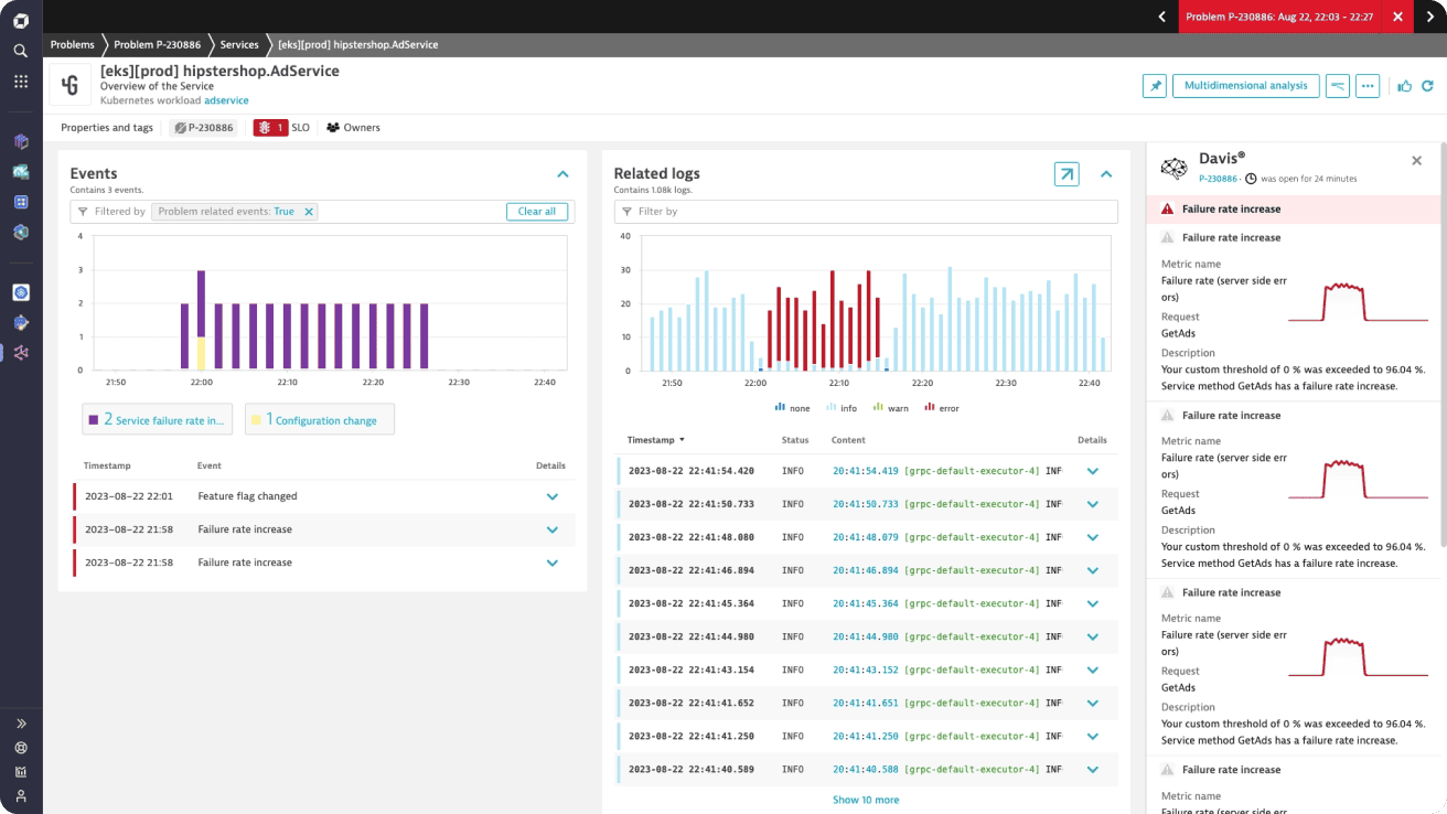 Dynatrace for Log Monitoring : Log Explorer
