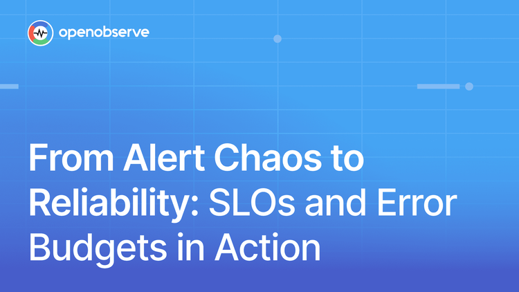 From Alert Chaos to Reliability: SLOs and Error Budgets in Action