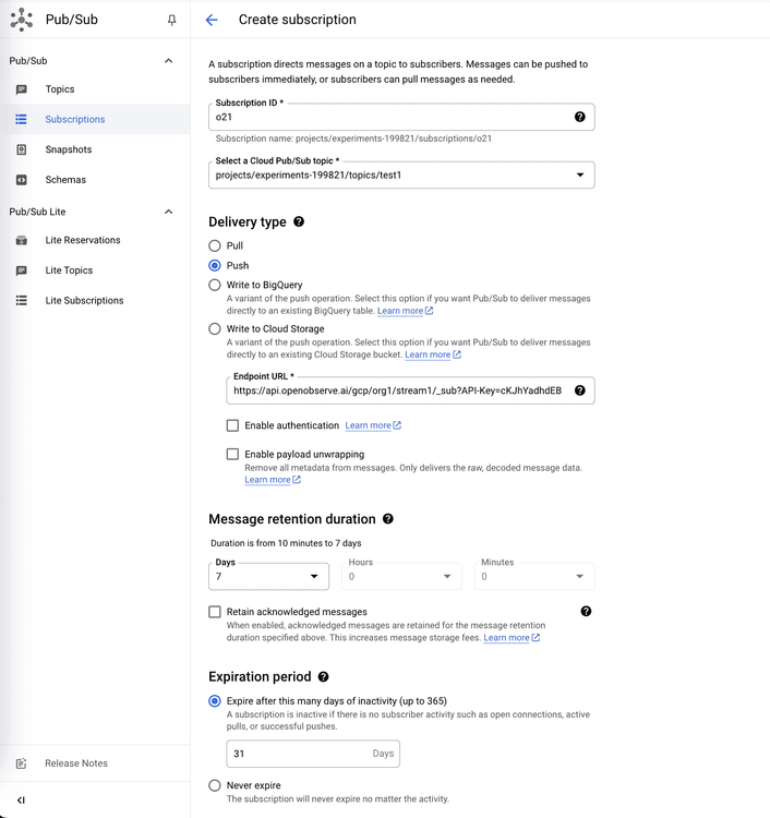 Service Monitoring