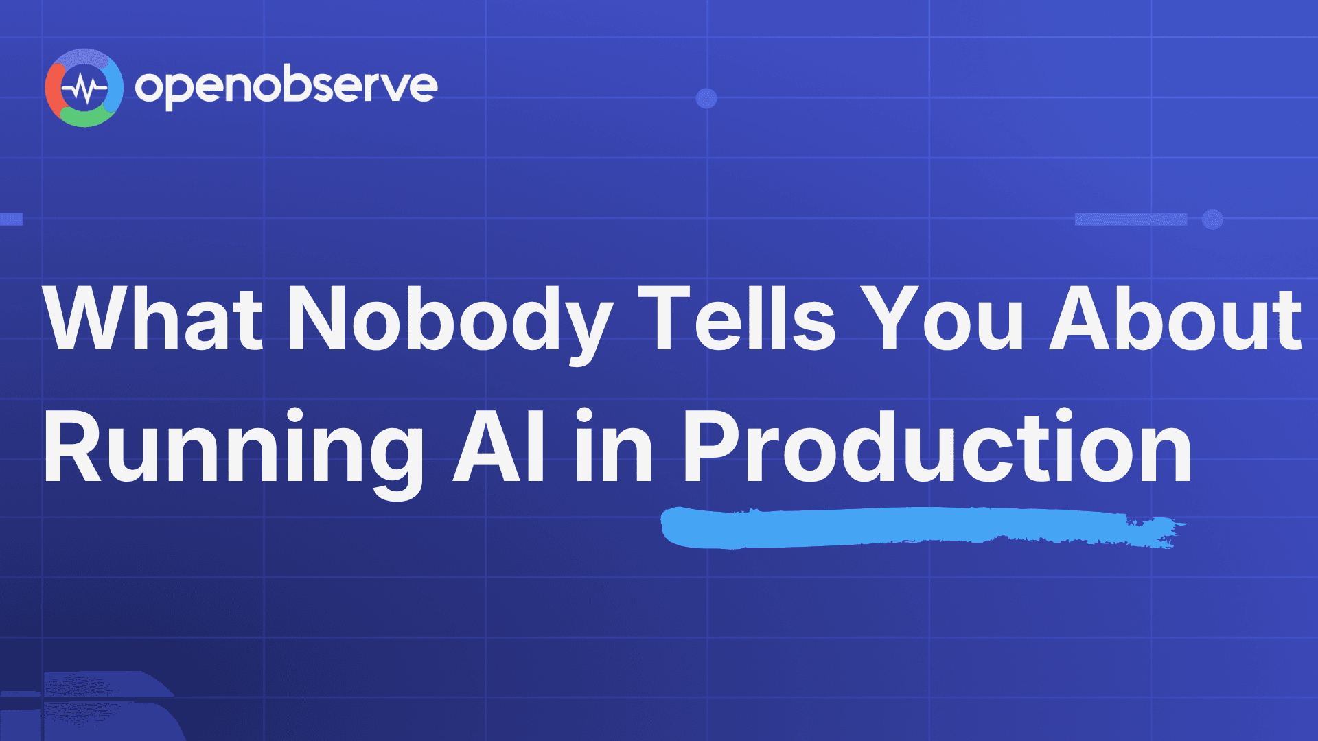 What Nobody Tells You About Running AI in Production