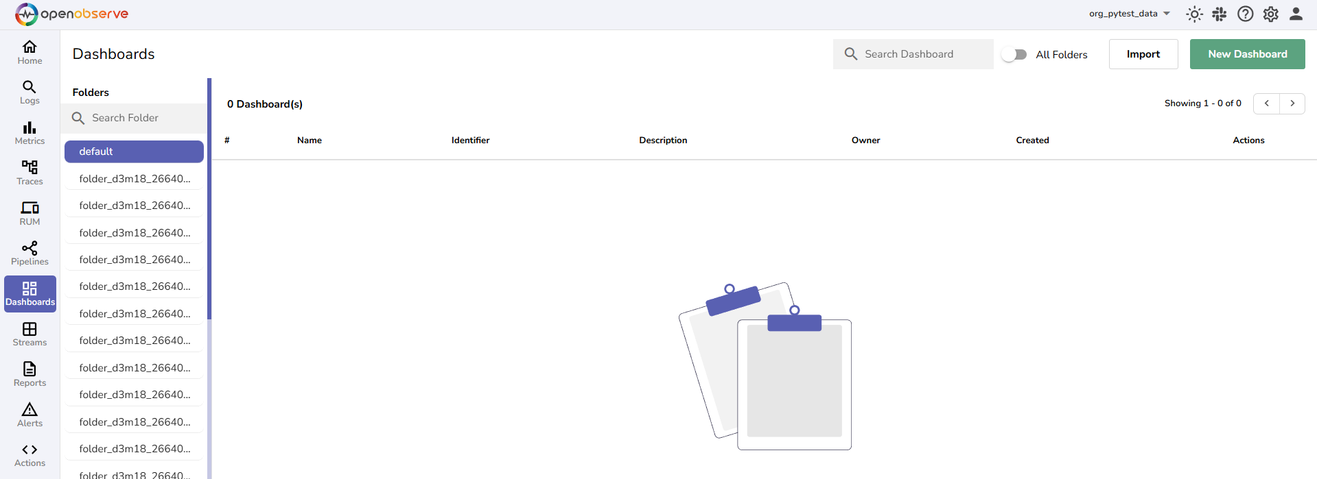 Dashboards