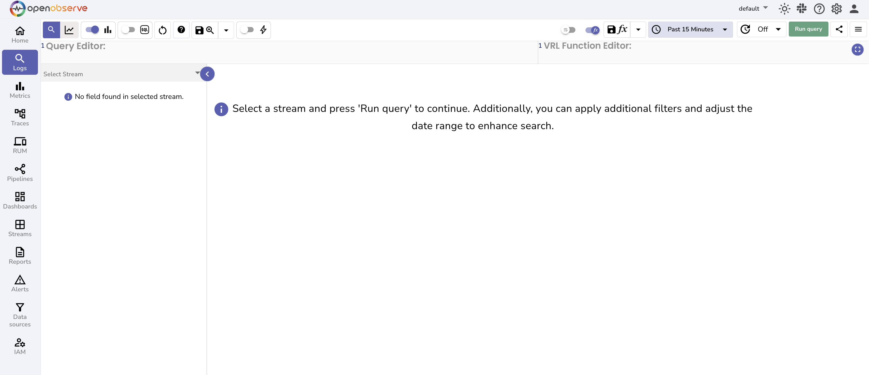 Logs Page