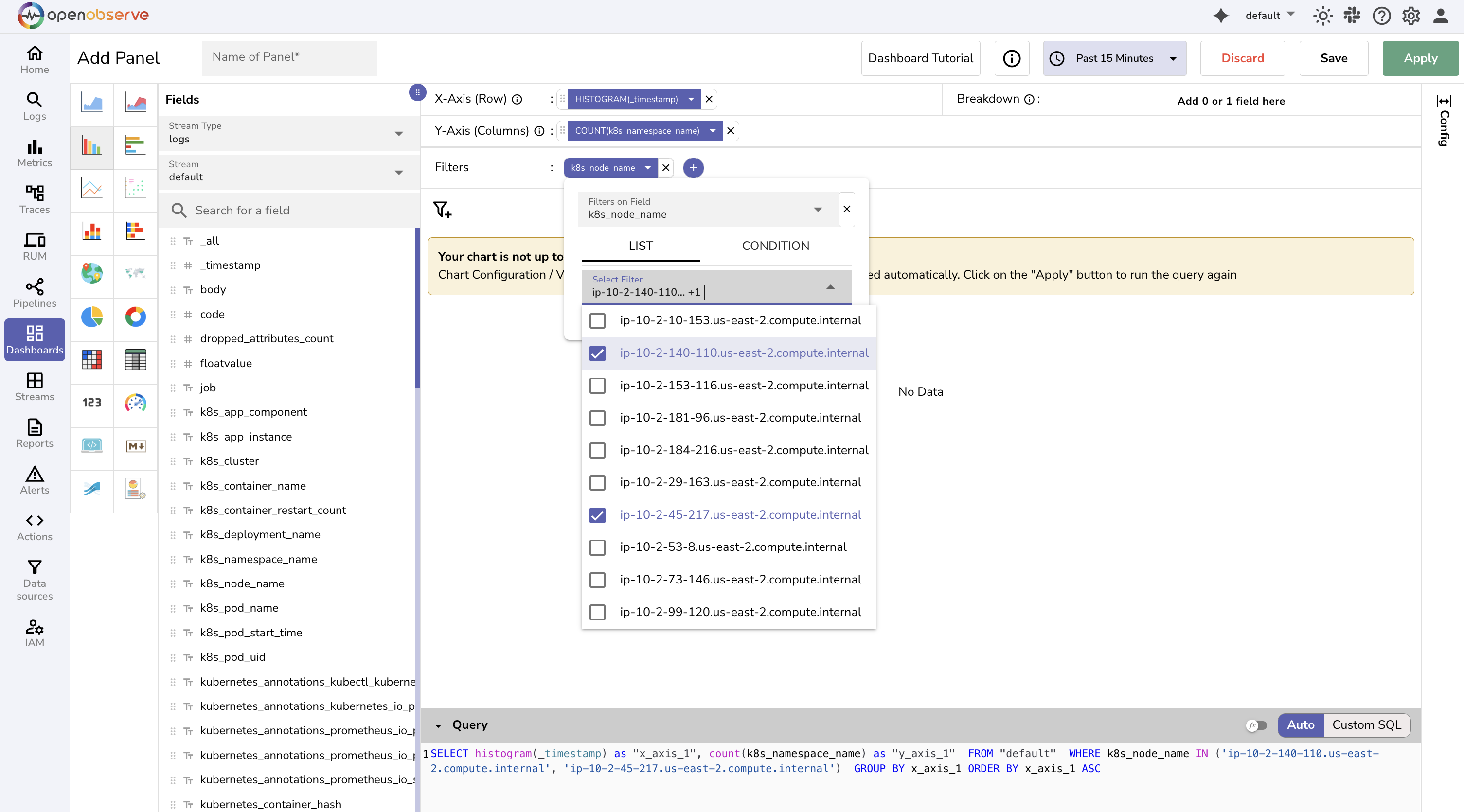 Create Static Filter