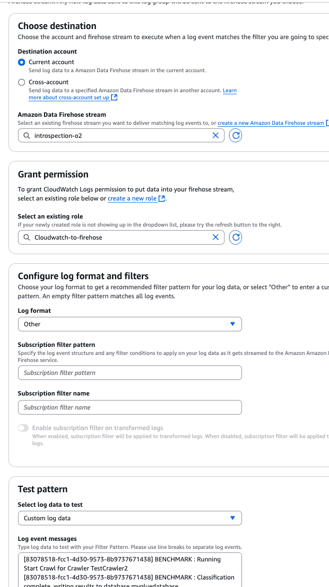 Subscription Filter