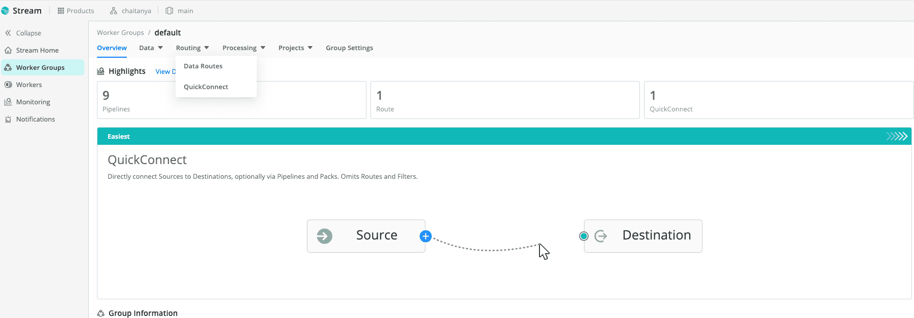 Cribl UI