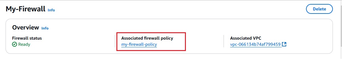 Create a firewall policy