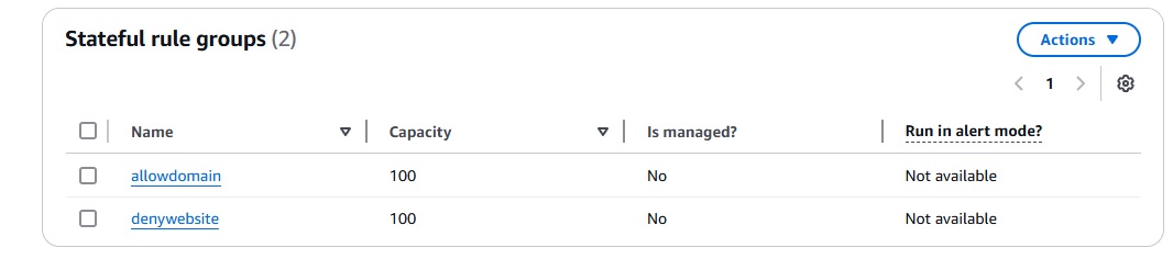 Create a firewall policy rule