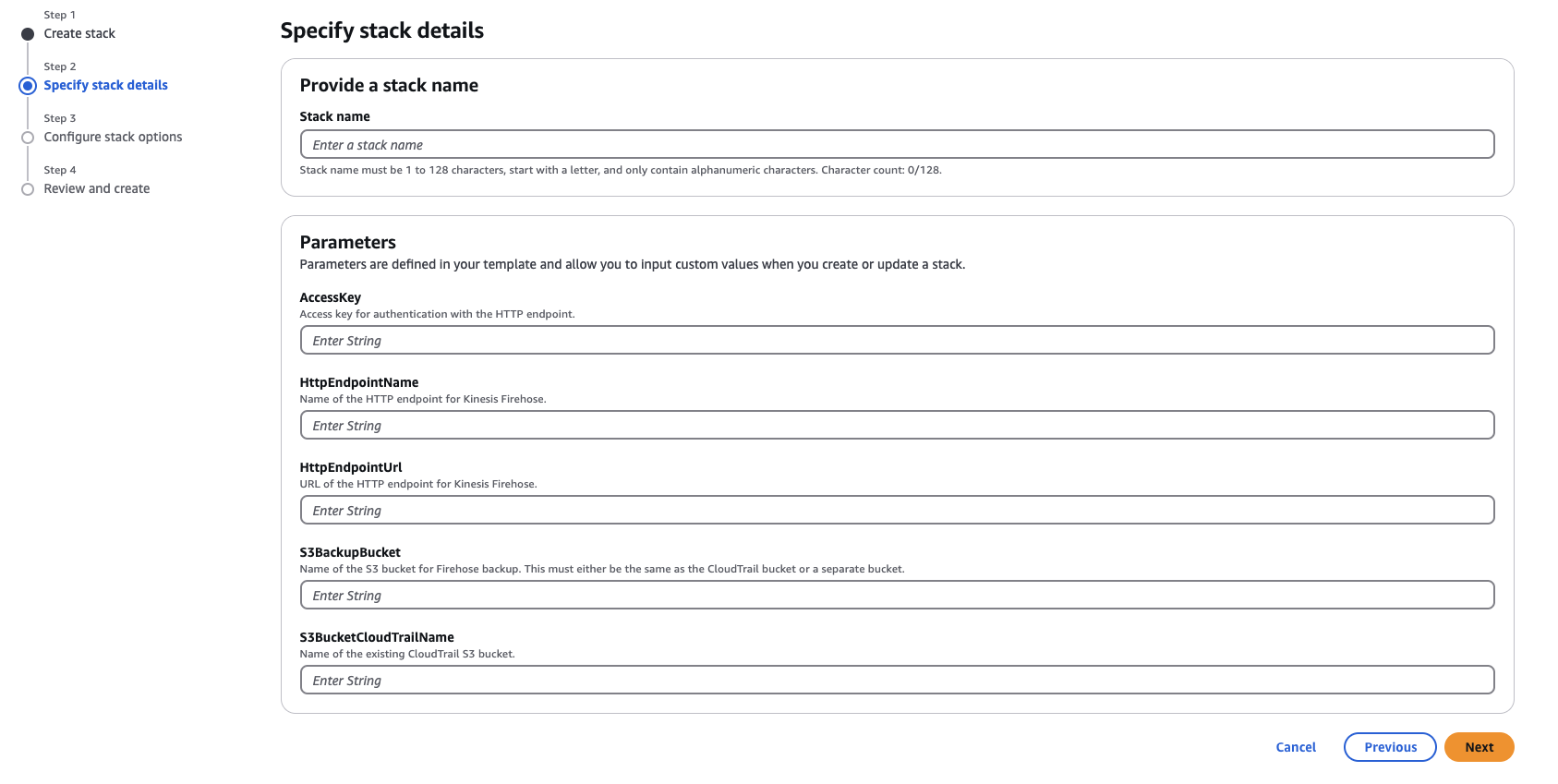 aws dashboard