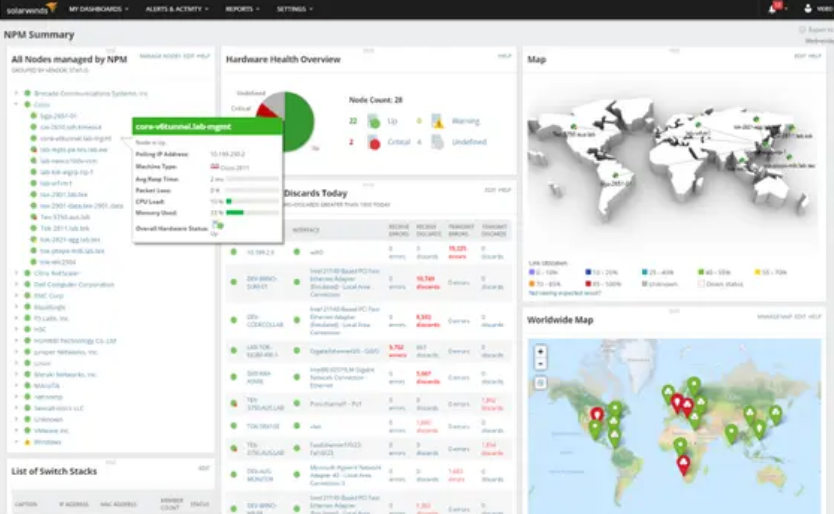 SolarWinds Web Performance Monitor